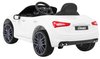Maserati Ghibli na akumulator dla dzieci Biały + Pilot + Wolny Start + EVA + MP3 USB + LED