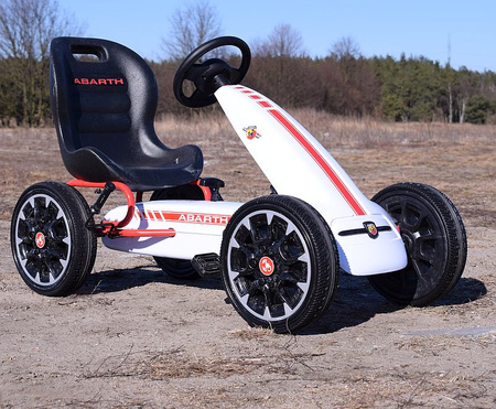 WIELKI LICENCJONOWANY  GOKART  FIAT ABARTH KOŁA EVA JAKOŚĆ /PB9388A