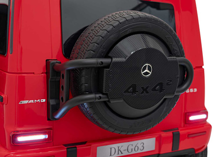 Pojazd Mercedes Benz G63 AMG XXL MP4 Czerwony