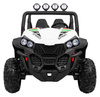 Grand Buggy Strong Lift dla dzieci Biały + Napęd 4x4 + Pilot + Bagażnik + Radio MP3 + LED