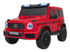 Pojazd Mercedes Benz G63 AMG XXL MP4 Czerwony