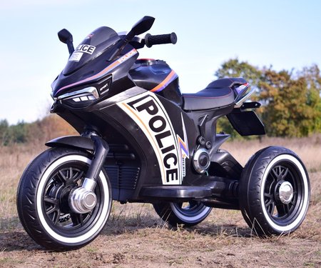 DUŻY MOTOR ŚCIGACZ  STRONG 2 EXCLUSIVE, ŚWIECĄCE KOŁA, 3 KOŁOWY/HT6188