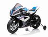 MOTOR NA AKUMULATOR ŚCIGACZ ORYGINALNE BMW HP4 RACE, KOŁA EVA, MIĘKKIE SIEDZENIE/JT5001