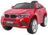 BMW X6M Elektryczne Autko dla dzieci Lakier Czerwony + Pilot + EVA + Wolny Start + Audio + LED