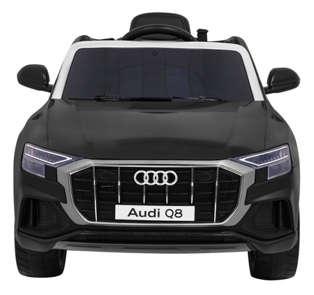 Audi Q8 Lift na akumulator dla dzieci Czarny + Pilot + EVA + Wolny Start + MP3 USB + LED