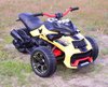 MEGA MOCNY MOTOR 3 KOŁOWY LAND 33, AMORTYZATORY, MIĘKKIE KOŁA/XB3118