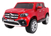 Mercedes Benz X-Class dla dzieci Lakier Czerwony + Pilot + Napęd 4x4 + MP4 + Bagażnik + EVA