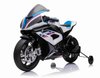 MOTOR NA AKUMULATOR ŚCIGACZ ORYGINALNE BMW HP4 RACE, KOŁA EVA, MIĘKKIE SIEDZENIE/JT5001