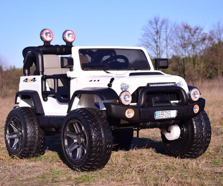 MEGA JEEP PERFECT 002B EXCLUSIVE, WOLNY START/ MIĘKKIE KOŁA HP-002B