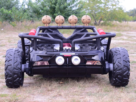 MEGA BUGGY BEAST  DLA 2 DZIECI, 400 WAT, 24V, MIĘKKIE  SIEDZENIE, MIĘKKIE KOŁA, WALIZKA NA AKUMULATOR,/JS3168