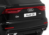 Audi Q8 Lift na akumulator dla dzieci Czarny + Pilot + EVA + Wolny Start + MP3 USB + LED