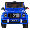 Mercedes AMG G63 dla dzieci Lakier Niebieski + Pilot + MP3 LED + Wolny Start + EVA + Pasy