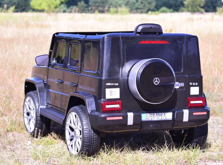 MERCEDES G63  NA AKUMULATOR  MIĘKKIE KOŁA EVA, MIĘKKIE SIEDZENIE, FULL OPCJA/S-306