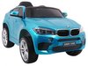 BMW X6M Elektryczne Autko dla dzieci Lakier Niebieski + Pilot + EVA + Wolny Start + Audio + LED