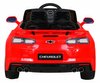 Chevrolet Camaro 2SS na akumulator Czerwony + Pilot + Koła EVA + Wolny Start + Dźwięki Światła