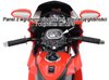 DUŻY MOTOR ŚCIGACZ Z SYMULACJĄ WYDECHU, MIĘKKIE KOŁA  STRONG 2 EXCLUSIVE/6288A