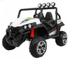 Grand Buggy Strong Lift dla dzieci Biały + Napęd 4x4 + Pilot + Bagażnik + Radio MP3 + LED