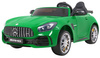 Mercedes-Benz GT R dla dzieci Lakier Zielony + Napęd 4x4 + Nawiew powietrza + Pilot + EVA + MP3 LED