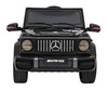 Mercedes AMG G63 dla dzieci Czarny + Pilot + MP3 LED + Wolny Start + EVA + Pasy