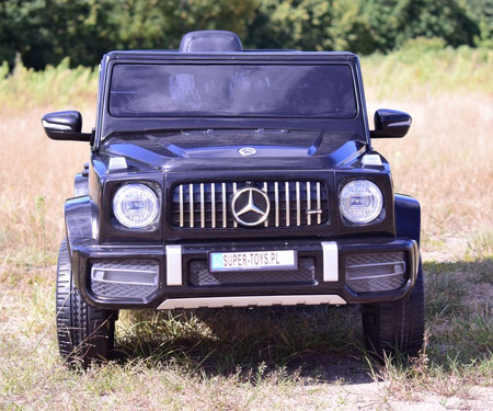 MERCEDES G63  NA AKUMULATOR  MIĘKKIE KOŁA EVA, MIĘKKIE SIEDZENIE, FULL OPCJA/S-306