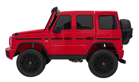 Pojazd Mercedes Benz G63 AMG XXL MP4 Czerwony