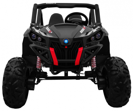 Buggy SuperStar dla dzieci Czarny + Napęd 4x4 + Pilot + Bagażnik + MP3 LED + Blokada drzwi