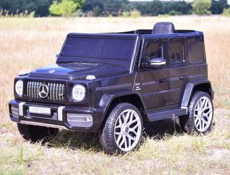 MERCEDES G63  NA AKUMULATOR  MIĘKKIE KOŁA EVA, MIĘKKIE SIEDZENIE, FULL OPCJA/S-306