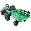 MEGA TRAKTOR AGRICULTURE Z PRZYCZEPĄ 2X200, 24V, SZYBKI SUPER JAKOSĆ/JC000B