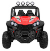 Grand Buggy Strong Lift dla dzieci Czerwony + Napęd 4x4 + Pilot + Bagażnik + Radio MP3 + LED