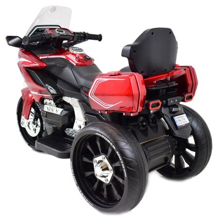 MEGA MOTOR  TURYSTYCZNY  NA AKUMULATOR  LAKIER, ŚWIATŁA/ HLW1688