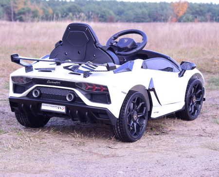 ORYGINALNE LAMBORGHINI AVENTADOR - WERSJA CARBON -  MIĘKKIE KOŁA, MIĘKKIE SIEDZENIE, SUPER JAKOŚĆ/SX2018